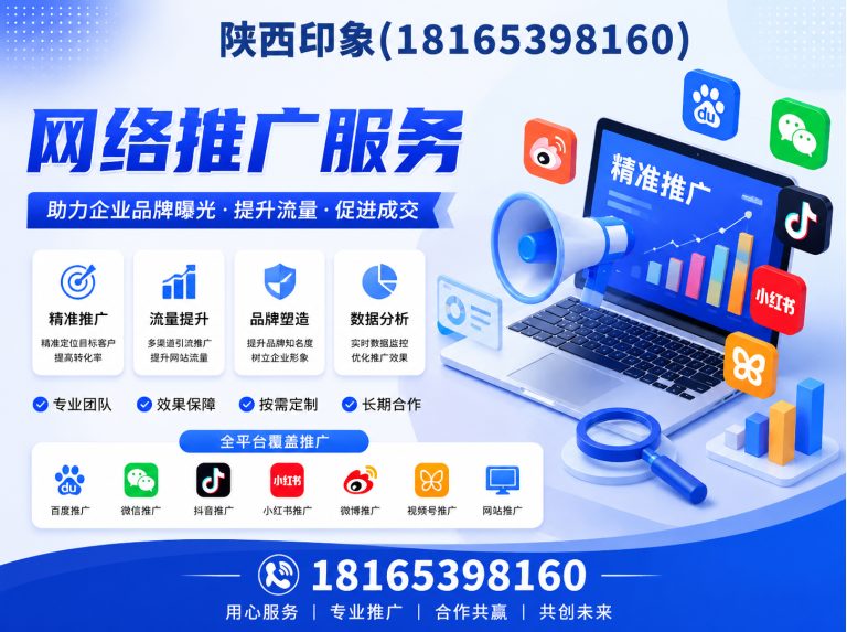 未央区网络推广服务展示图